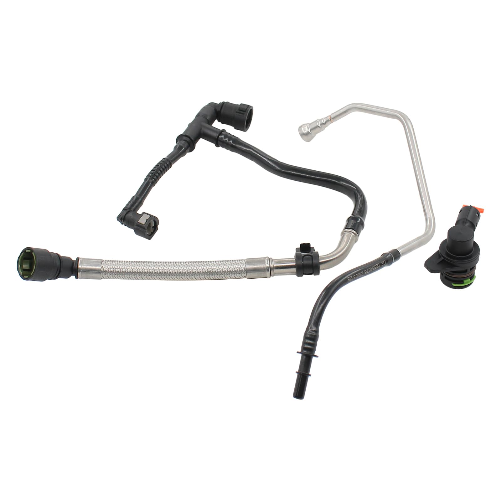 DriveFix front assembly showing PCV tube and valve for proper fit