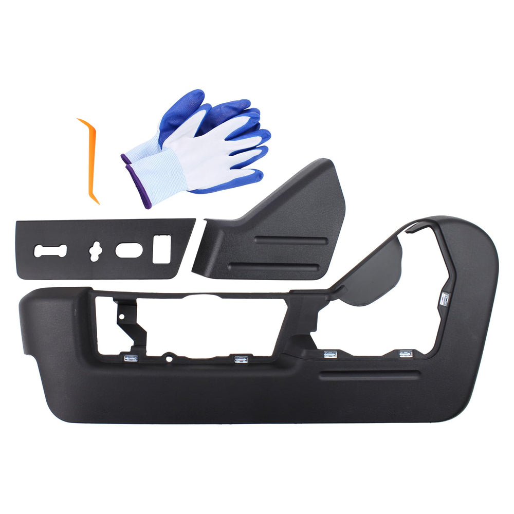 DriveFix front driver seat trim front view showing clean replacement and fit