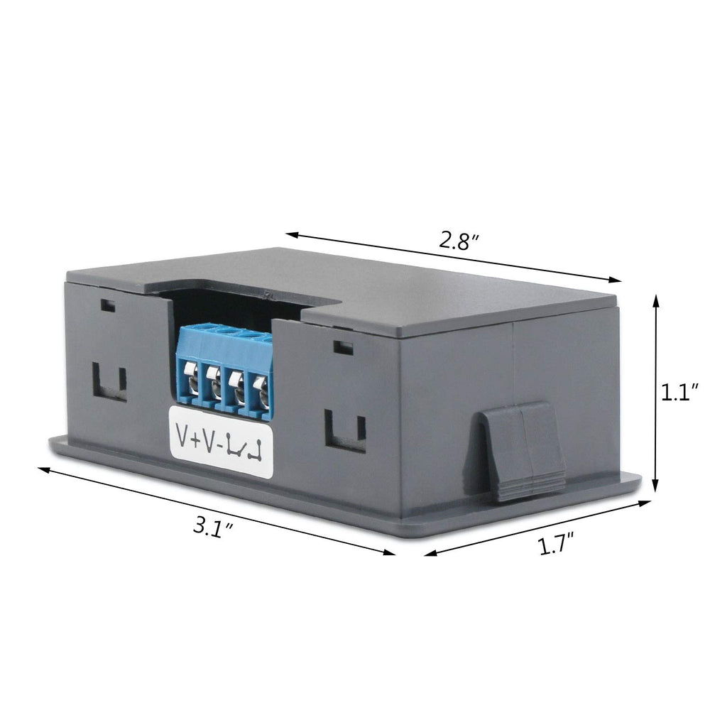 DROK module installed on prototype board demonstrating practical use