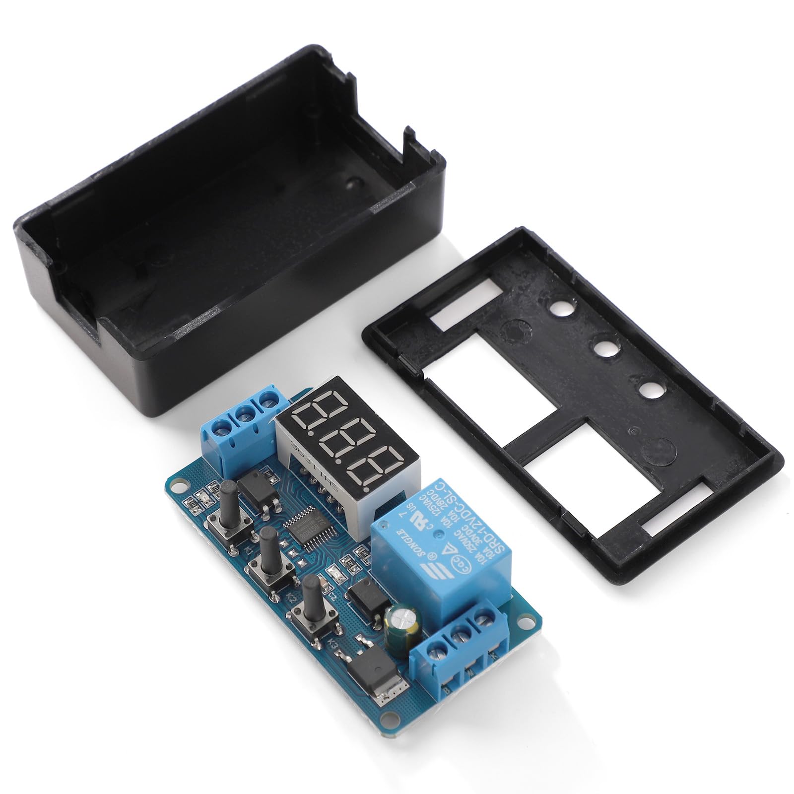 DROK mounted in vehicle dashboard demonstrating compact installation benefit