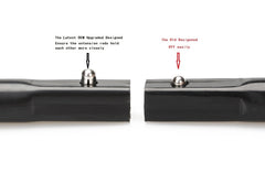 Dr.Roc close-up of tubular steel extension highlighting corrosion resistance and strength