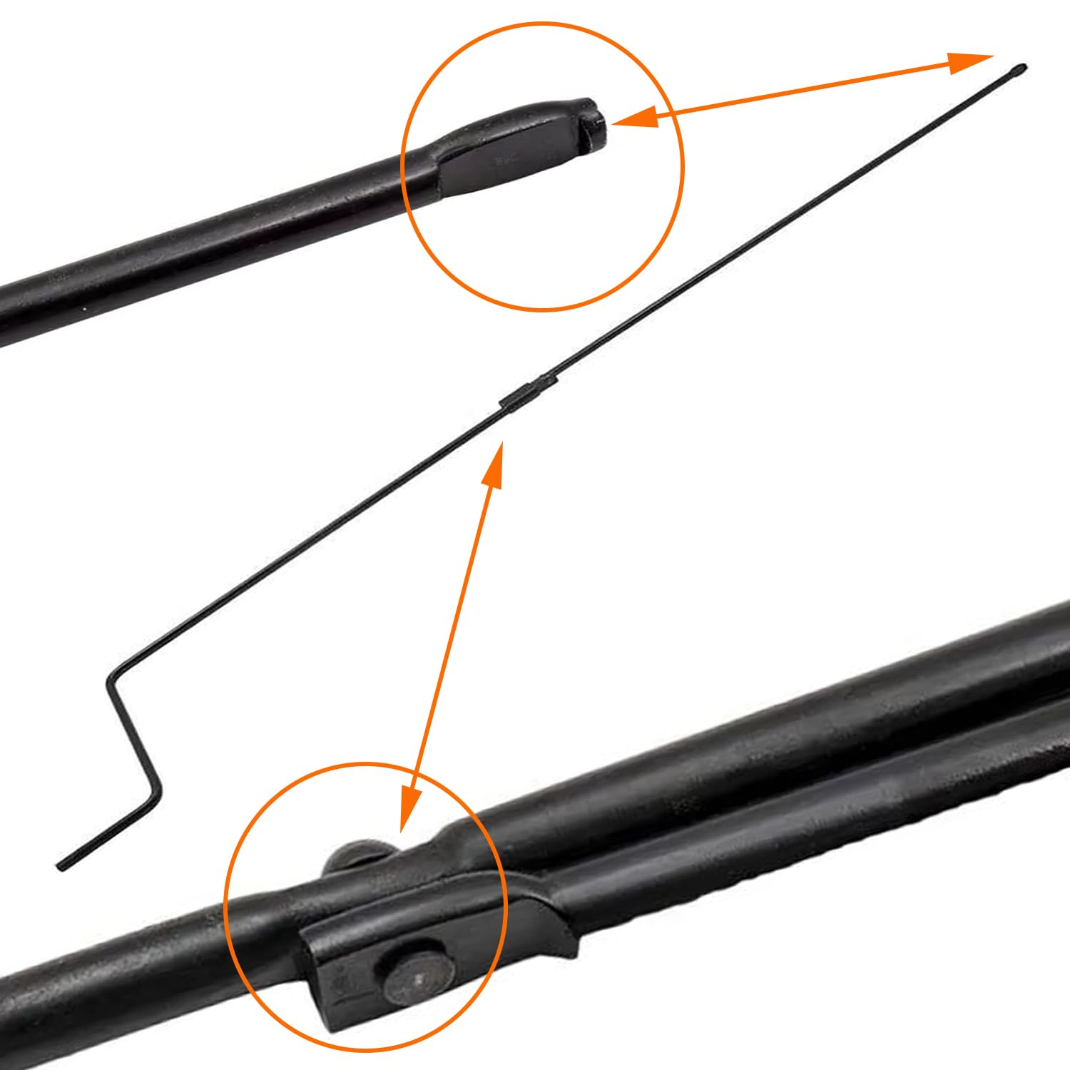 Dr.Roc close-up of tubular steel construction showing rust-resistant finish and strength