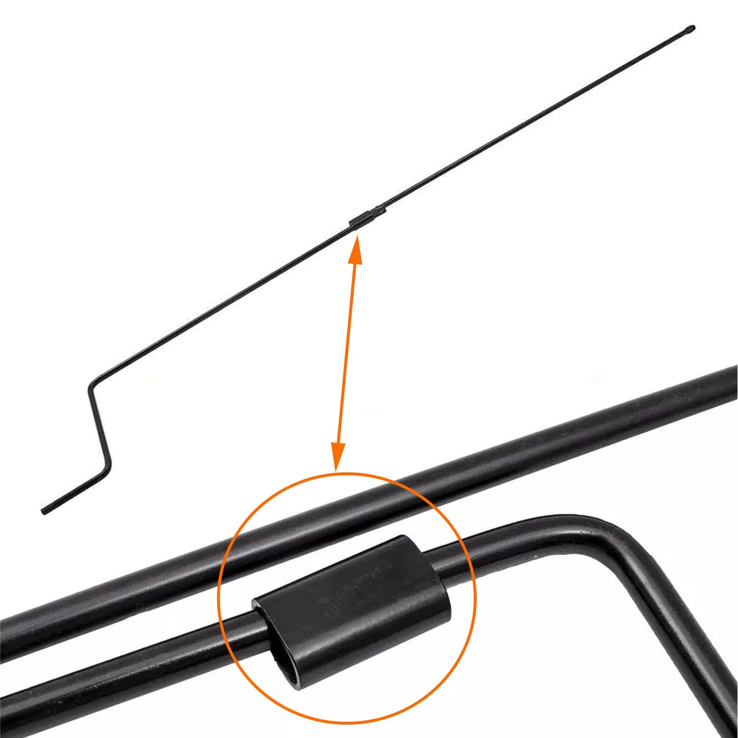 Dr.Roc handle engaged under Ford van demonstrating smooth lowering and raising benefit
