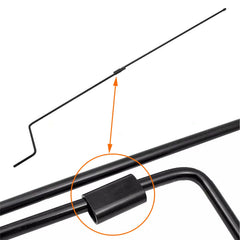 Dr.Roc handle engaged under Ford van demonstrating smooth lowering and raising benefit
