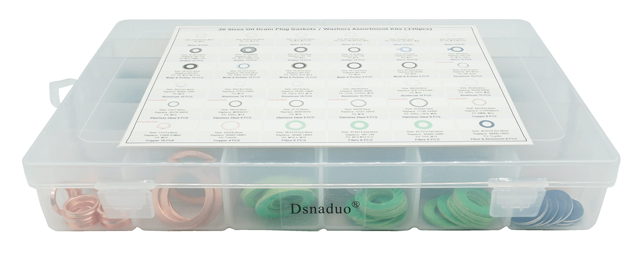 Dsnaduo gasket kit in an oil change scene speeding up maintenance