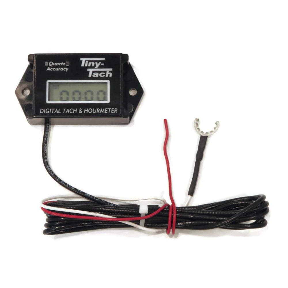DTI Tiny Tach TT2B front panel showing clear digital display for quick readings