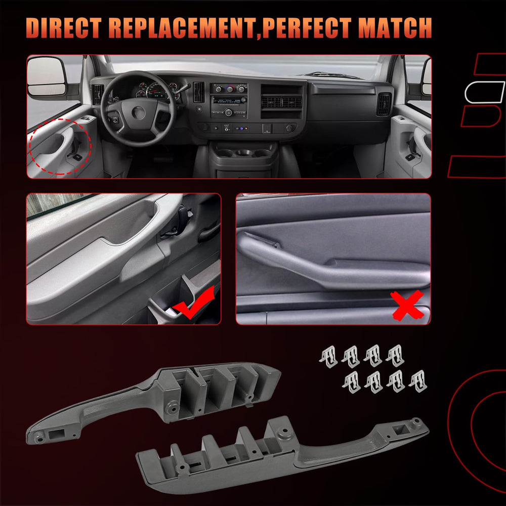 Dtomi handle installed passenger side showing seamless factory-style appearance