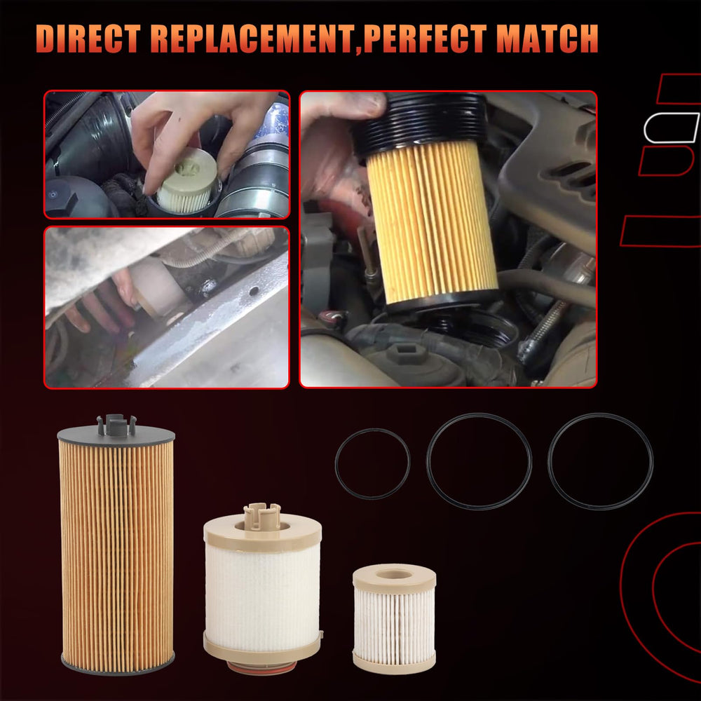 Dtomi three O-rings and contents laid out to demonstrate included seals for proper installation