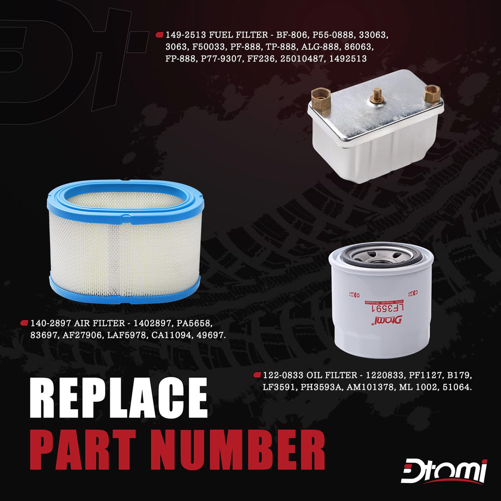 Dtomi spin-on oil filter thread and gasket detail ensuring secure seal and leak prevention