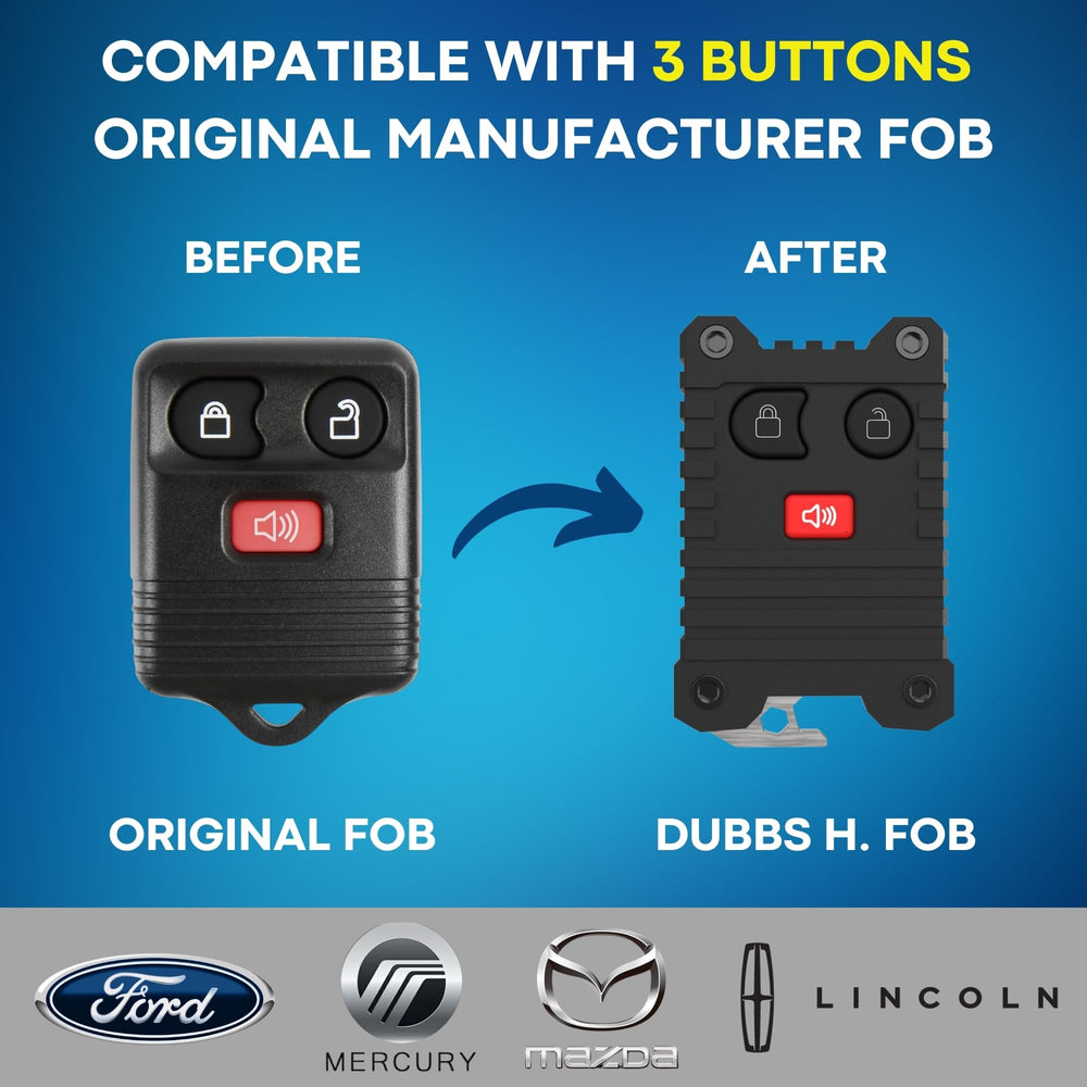 Dubbs Hardware rear view highlighting sturdy shell and reinforced corners for durability