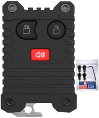 Dubbs Hardware front view showing accurate fit and visible buttons for protection