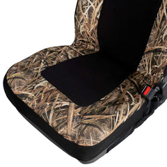 Ducks Unlimited headrest cover detail matching camo for cohesive look