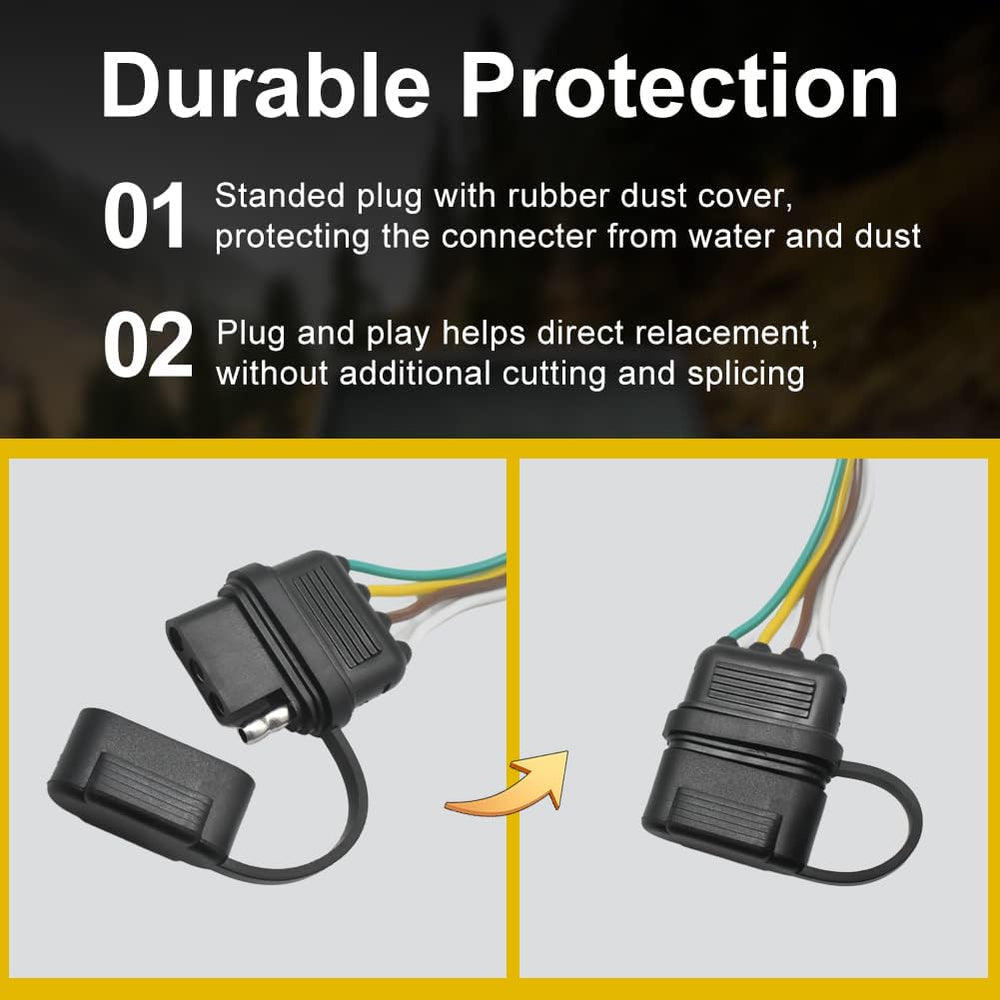 Ducodden installed on Jeep rear bumper demonstrating neat, secured towing setup