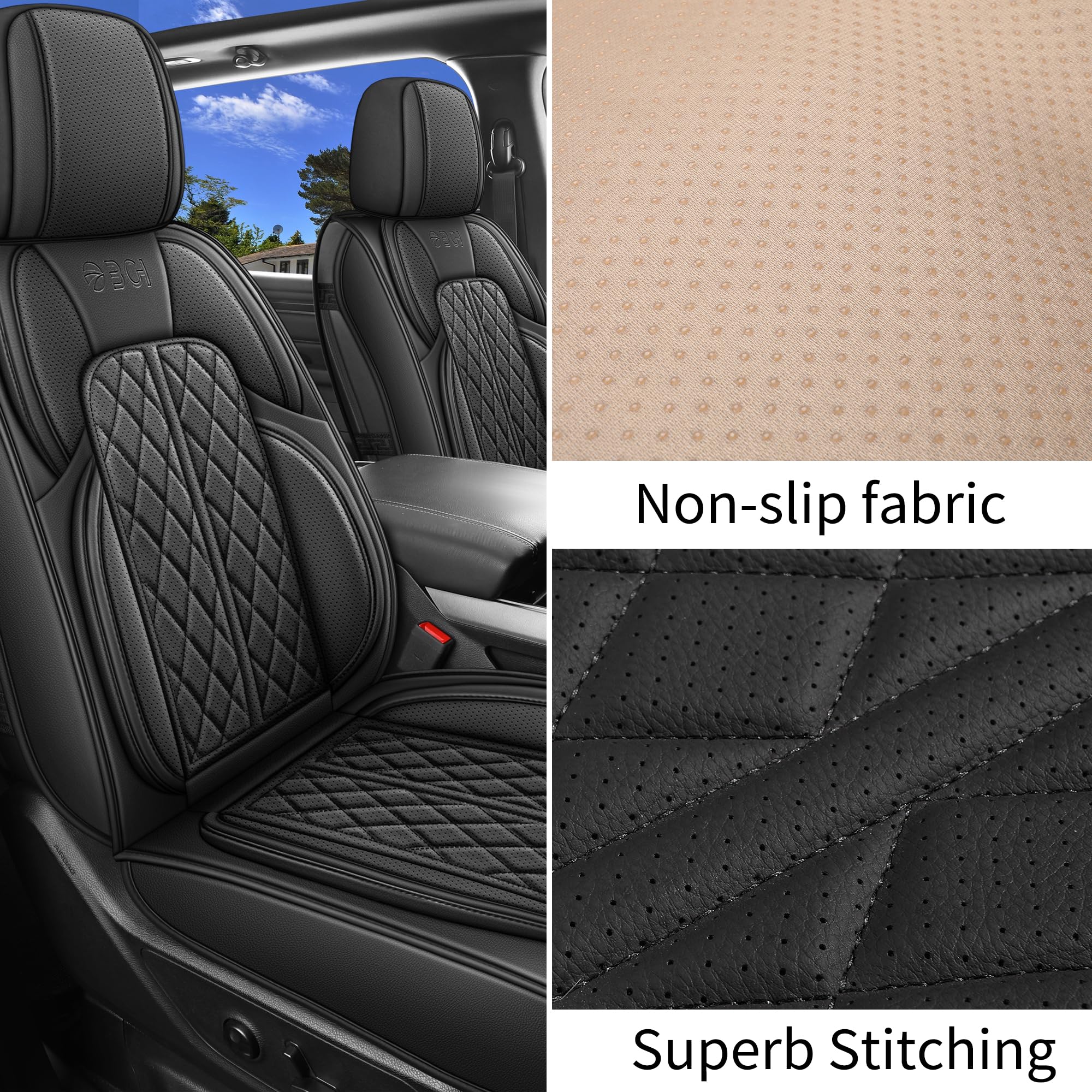 DuDuWang reinforced stitching detail highlighting durable construction