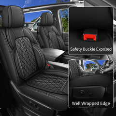 DuDuWang curved 40/60 rear seat cover fitted for split bench protection