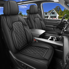 DuDuWang front driver seat cover showing tailored fit and protection