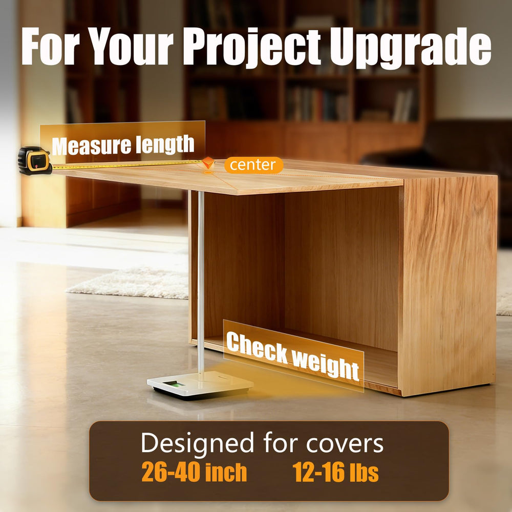 Dukuge strut with common bracket and hardware layout for straightforward DIY install benefit