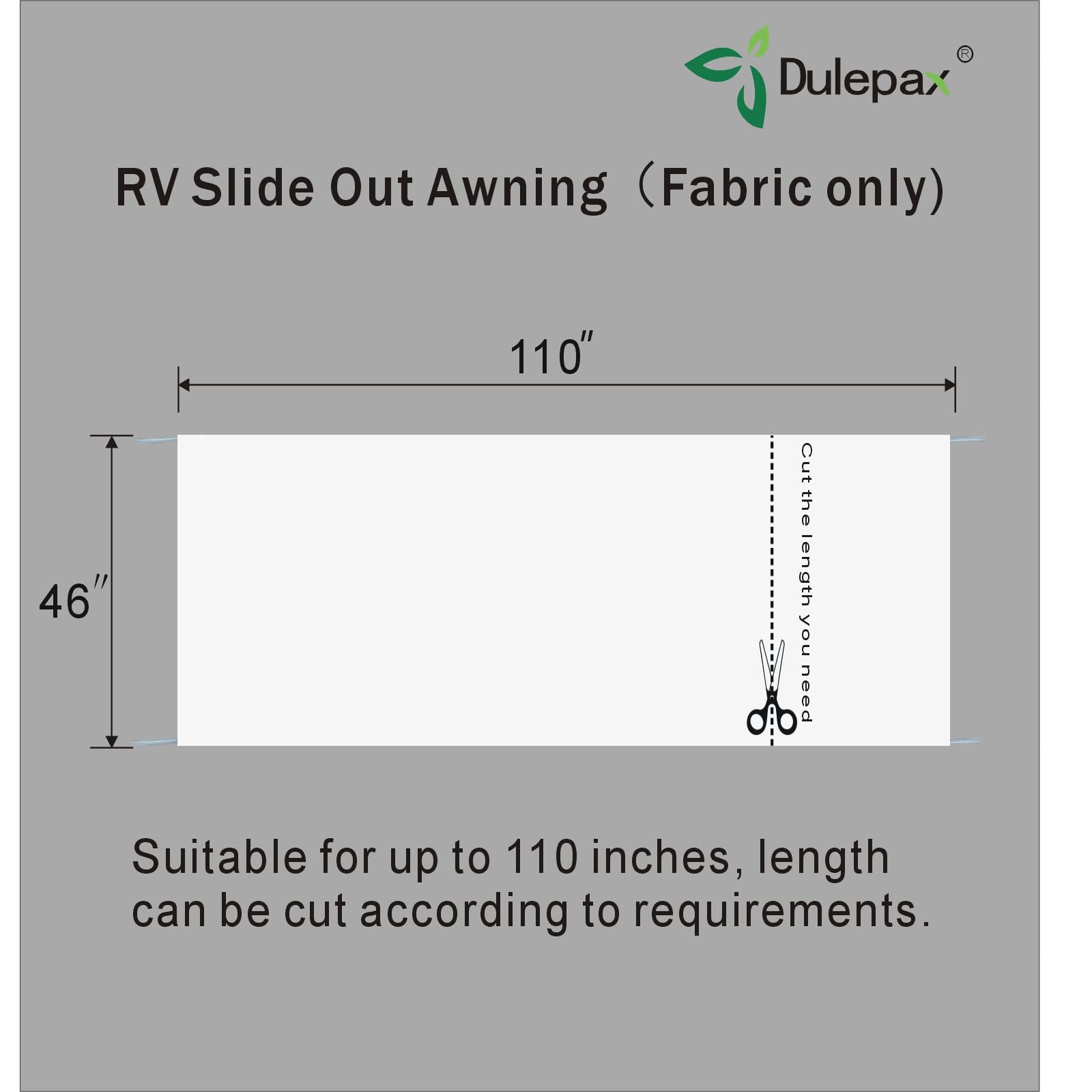 Dulepax sewn polycord edge detail demonstrating simple insertion and secure fit benefit