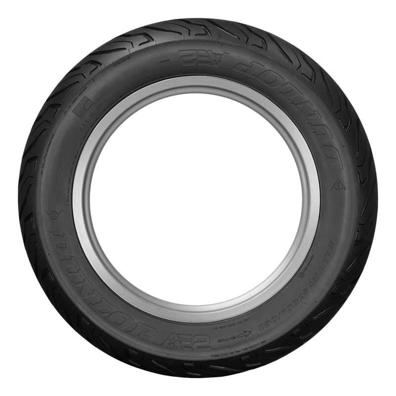 Dunlop AE2 tread closeup highlighting multi‑compound pattern for improved wear