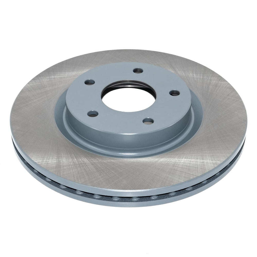 DuraGo front vented rotor front view showing bolt pattern and finish for reliable fit