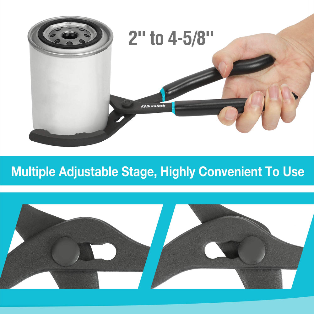 DURATECH three-jaw wrench detail showing even gripping action