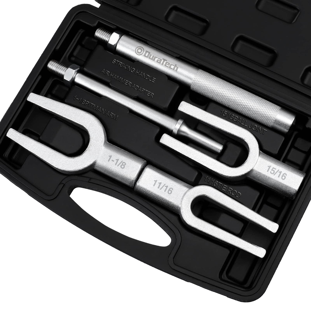 DURATECH front view of 5-piece separator set showing organized layout and quick selection benefit