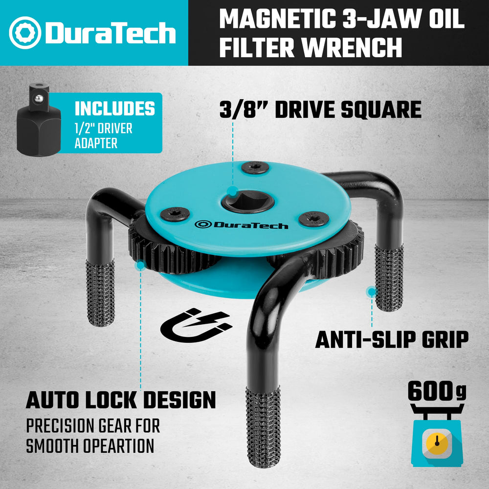 DURATECH close-up of knurled jaws demonstrating stronger grip