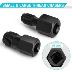 DURATECH long 3/8" drive 7/8" socket profile for recessed sensor reach