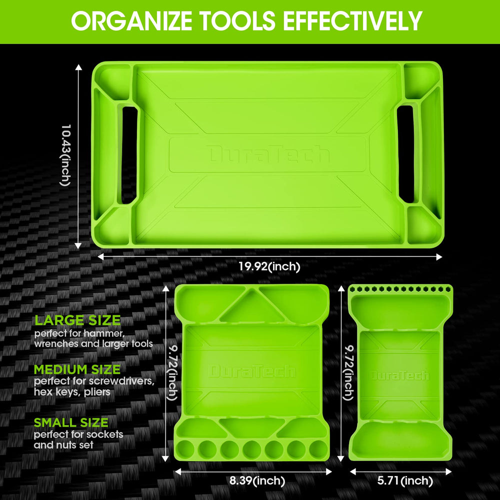 DURATECH medium tray top layout with screwdrivers and pliers organized
