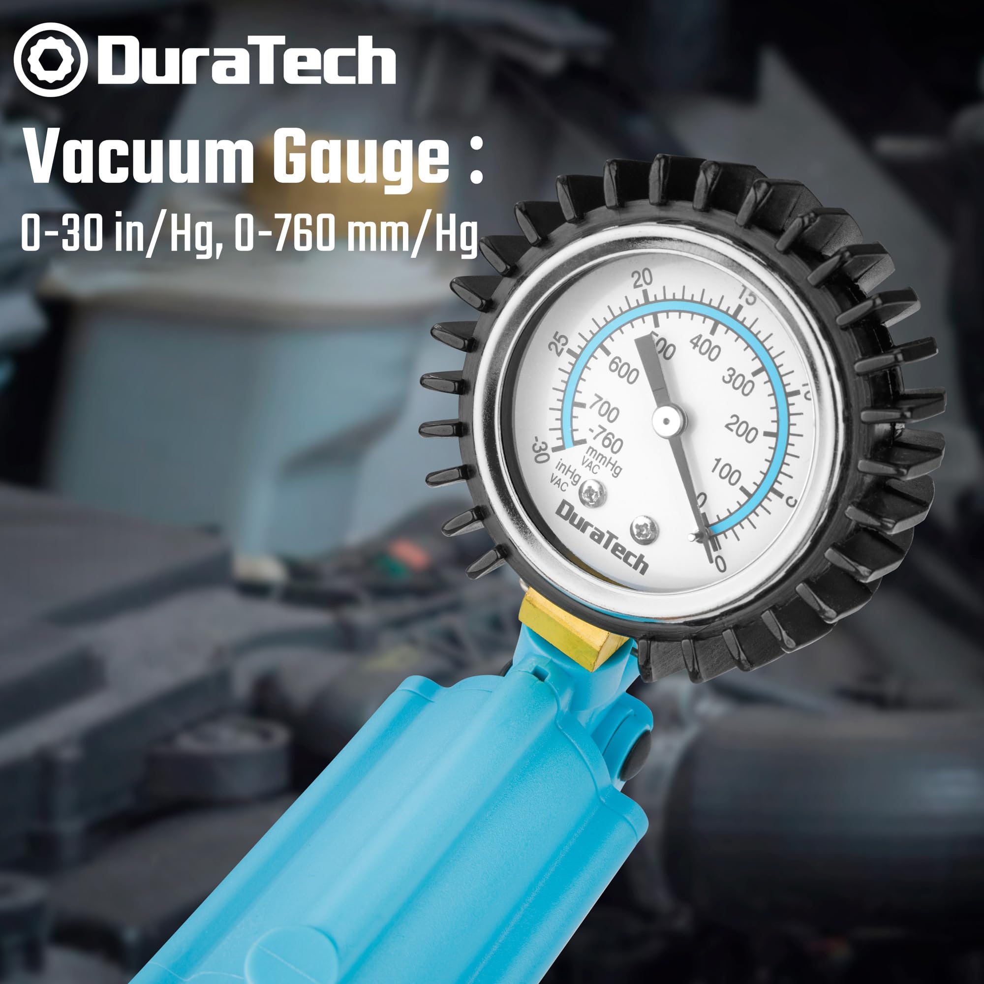 DURATECH clear reservoir jar and hoses showing fluid visibility and contamination control
