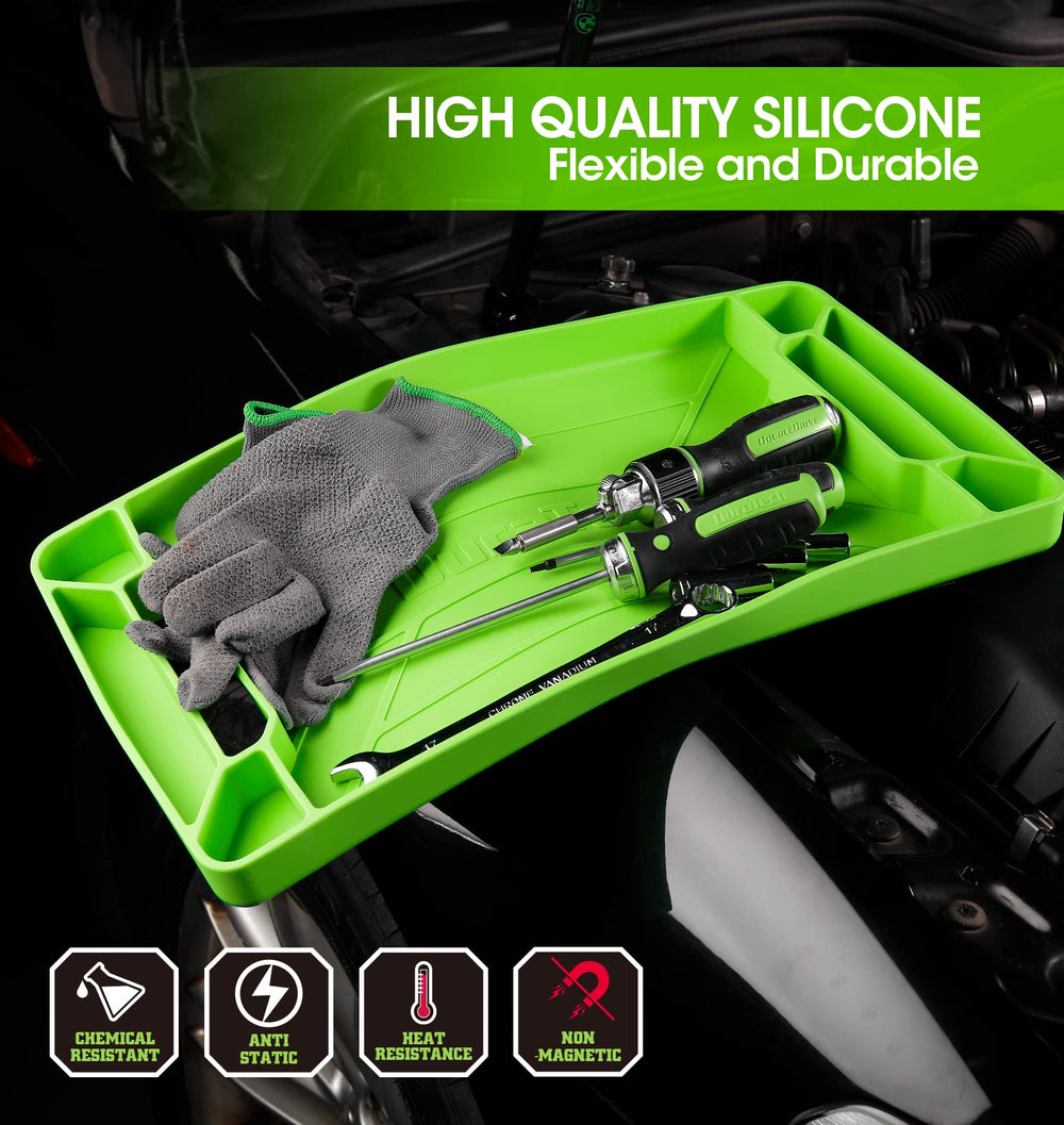 DURATECH trays nested for compact storage and easy transport