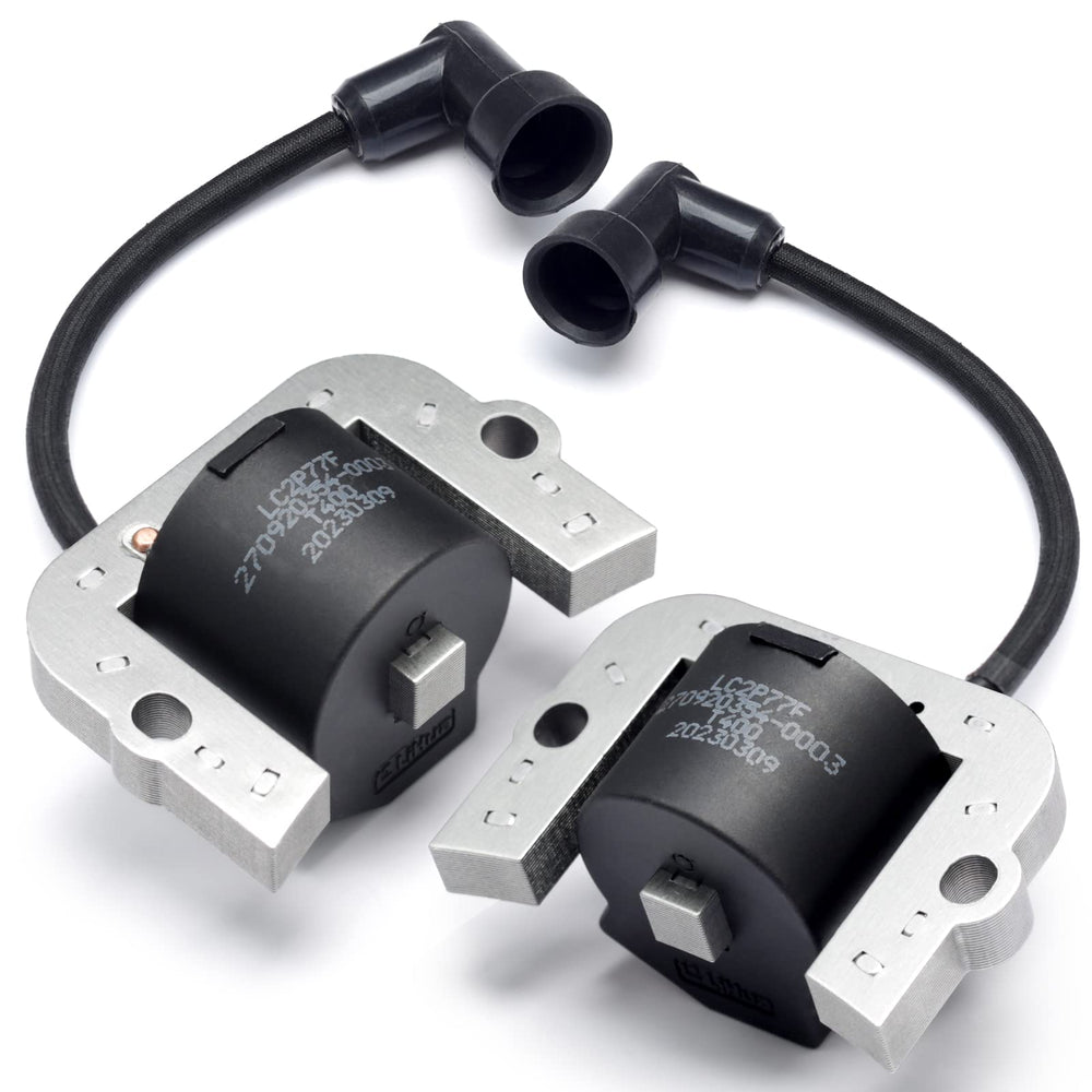 Dusledel front view ignition coil showing compact design and improved fit