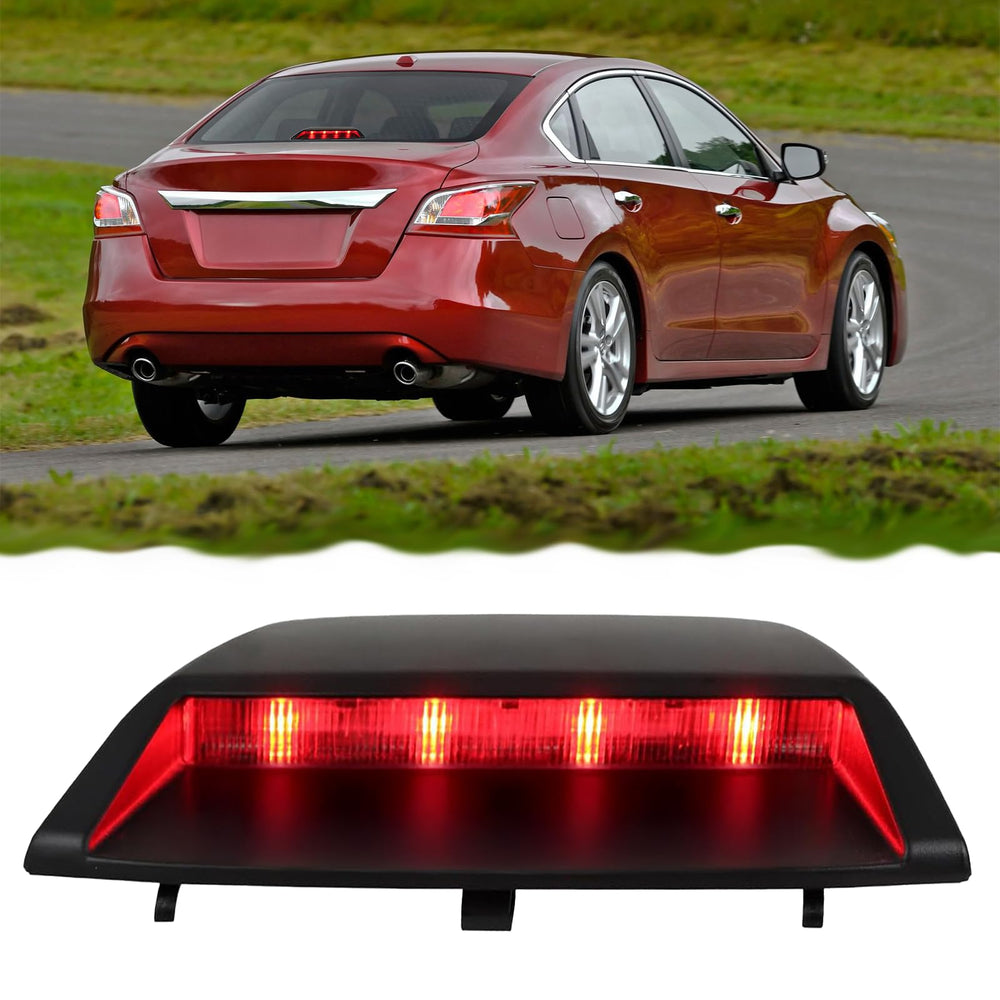DVeiyQuant front view of third brake light showing clean black finish and brighter visibility
