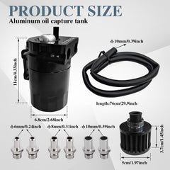 DWARFOO breather filter top closeup highlighting airflow and contaminant protection
