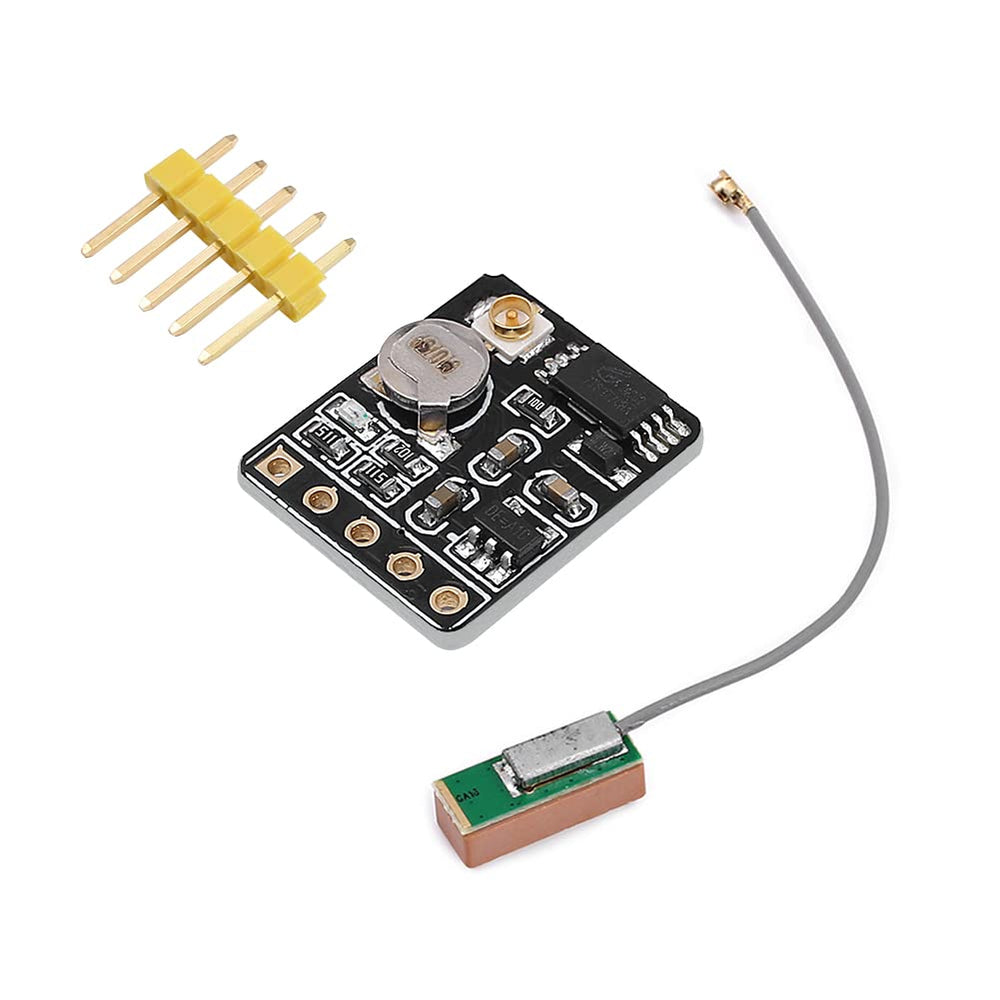 DWEII module next to a coin showing compact form factor for tight spaces