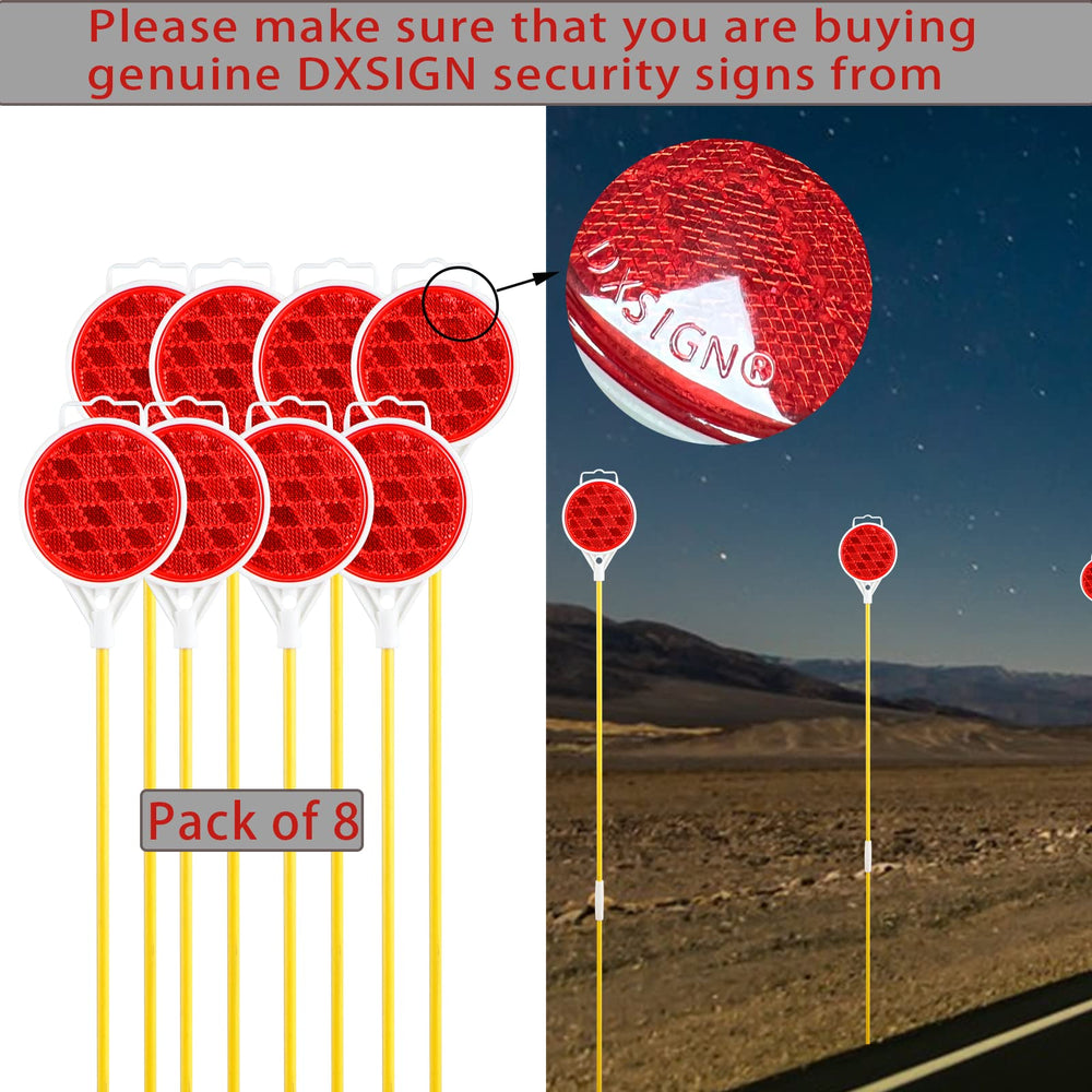 DXSIGN marker next to ruler showing 51-inch scale for accurate sizing benefit