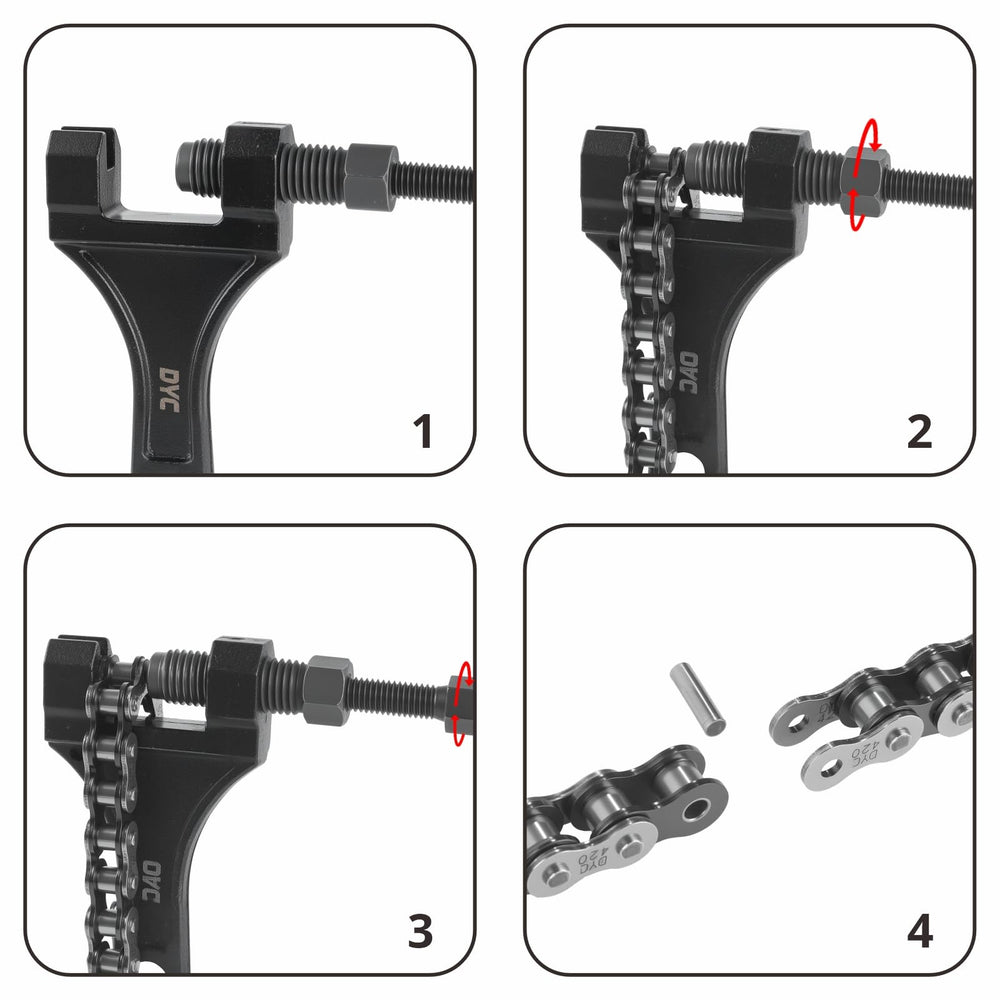 DYC DAIYOKI chain brush cleaning rollers to reduce grit and extend life
