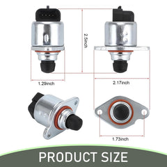 DYEKNEE idle speed control valve detail showing precise valve ports