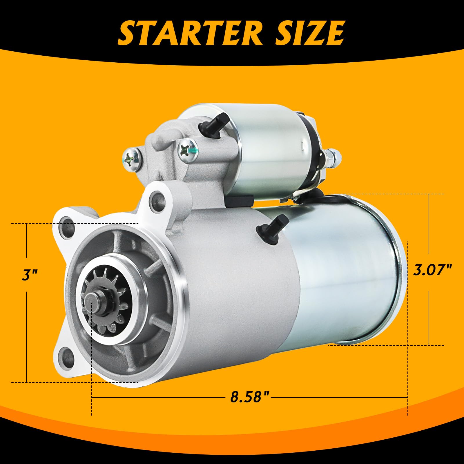 DynaVim Parts label with replacement numbers to confirm compatibility quickly
