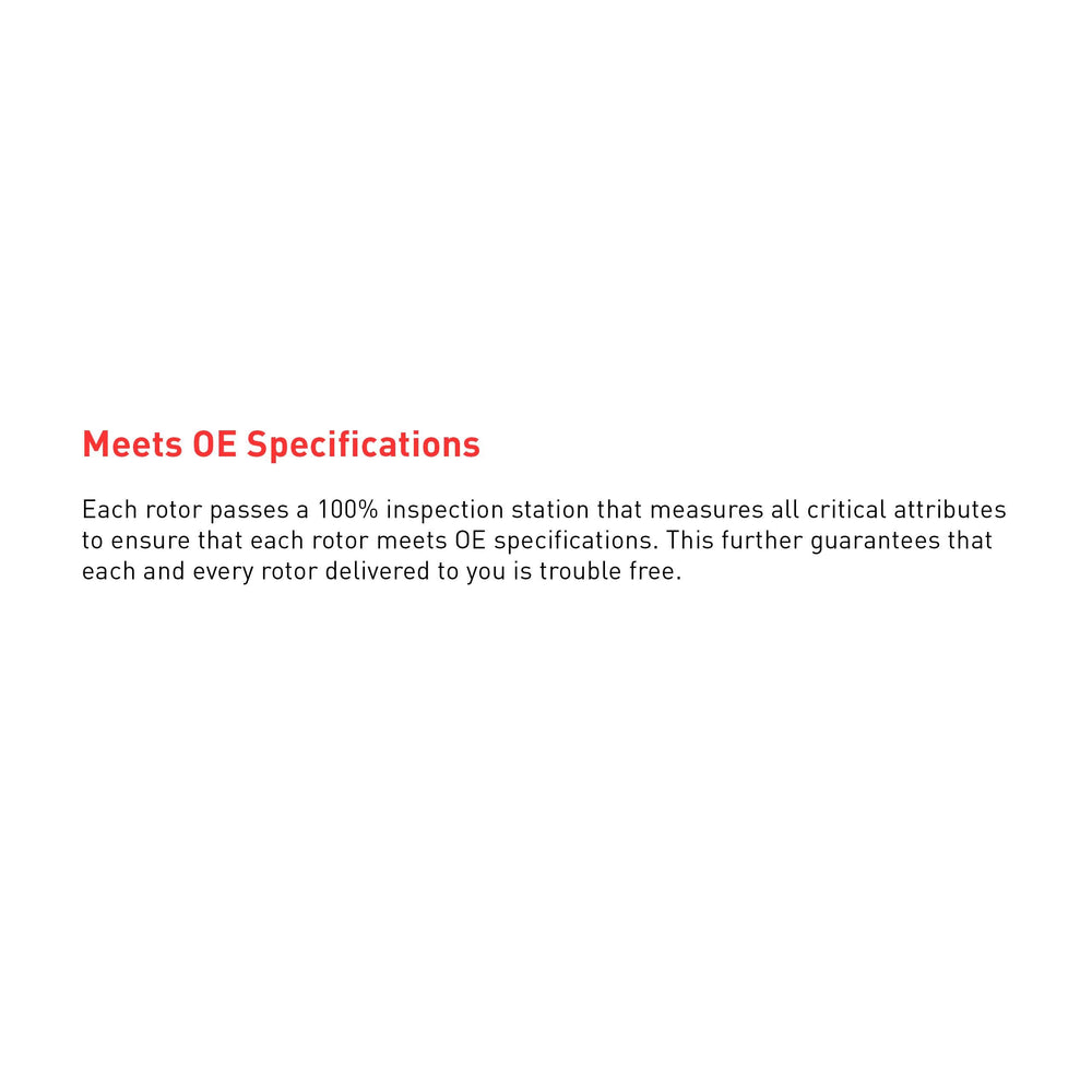 Dynamic Friction Company rotor mounted on hub demonstrating direct-fit installation advantage
