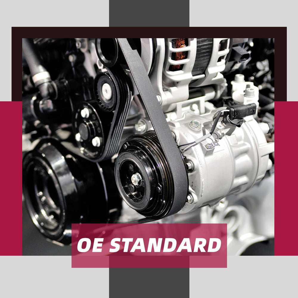DynaVim Parts alternator beside car battery showing compact 1-wire scale