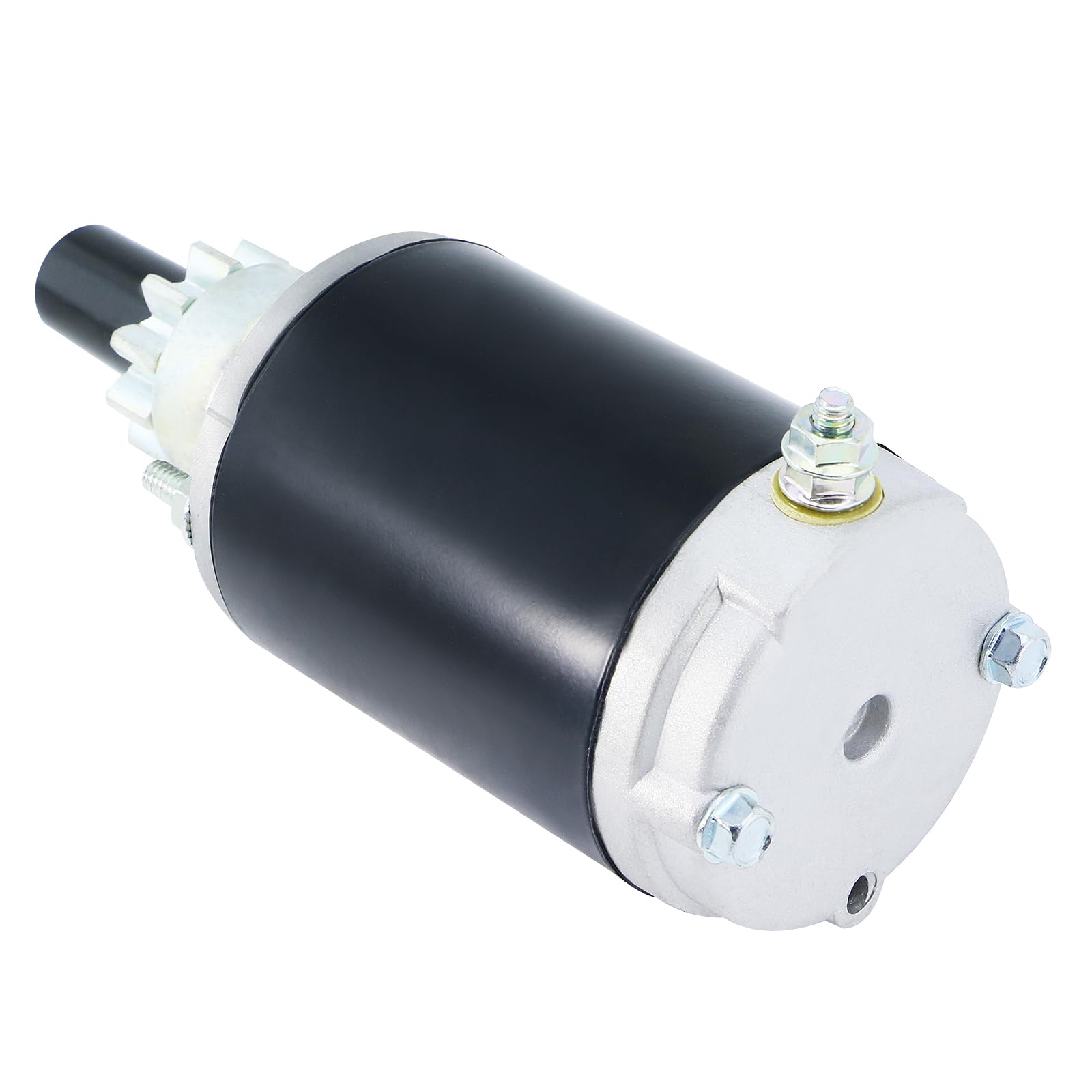 DynaVim Parts starter close-up of gear housing highlighting corrosion resistant finish