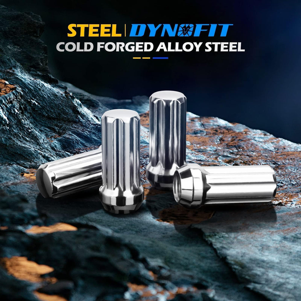 dynofit chrome finish close-up showing corrosion resistance and shine