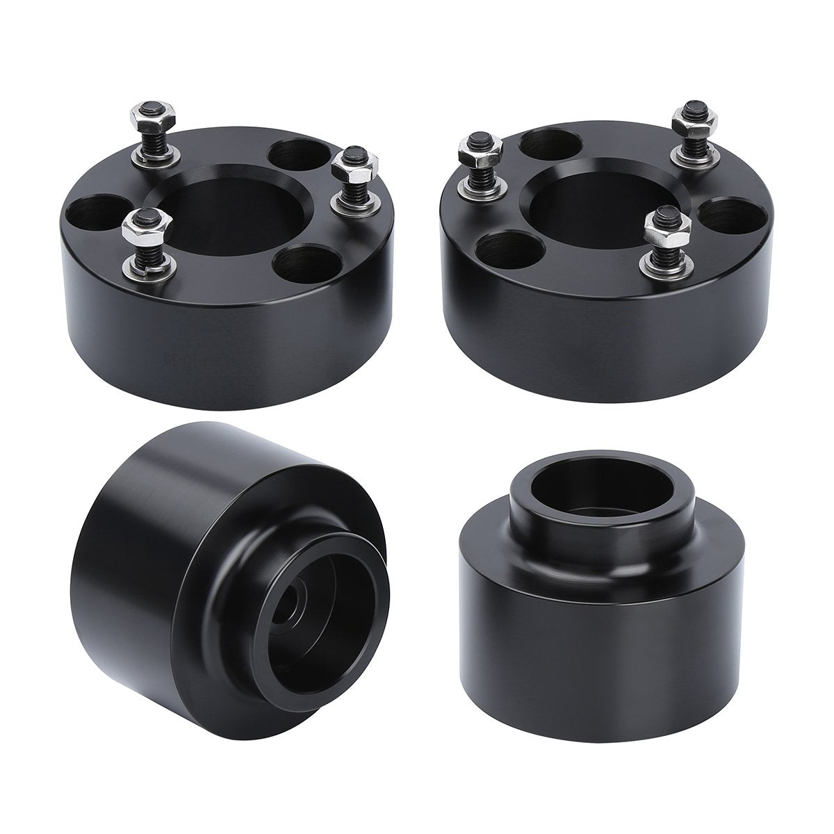 dynofit front packaging showing strut spacer and clear installation benefit