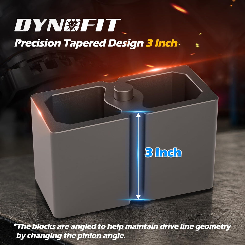Dynofit kit hardware laid out labeled for quick identification and correct fit