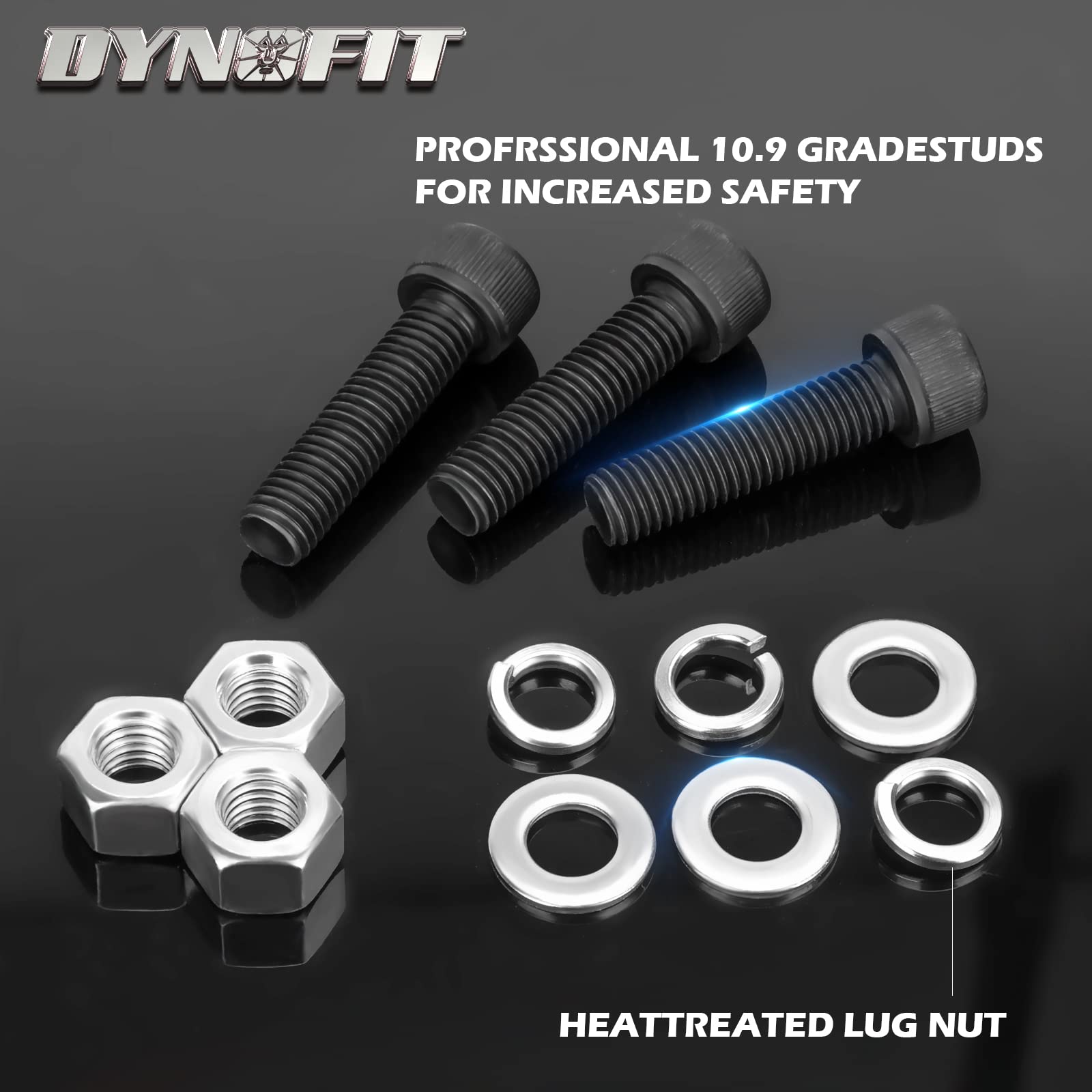 dynofit high-grade bolts and hardware display strength and long-term reliability