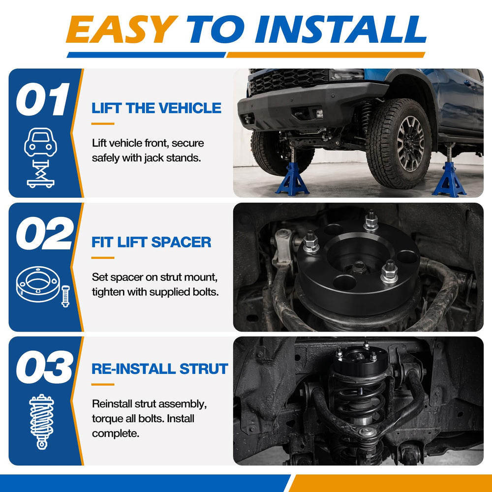 dynofit installed on Silverado front view improving stance and approach angle