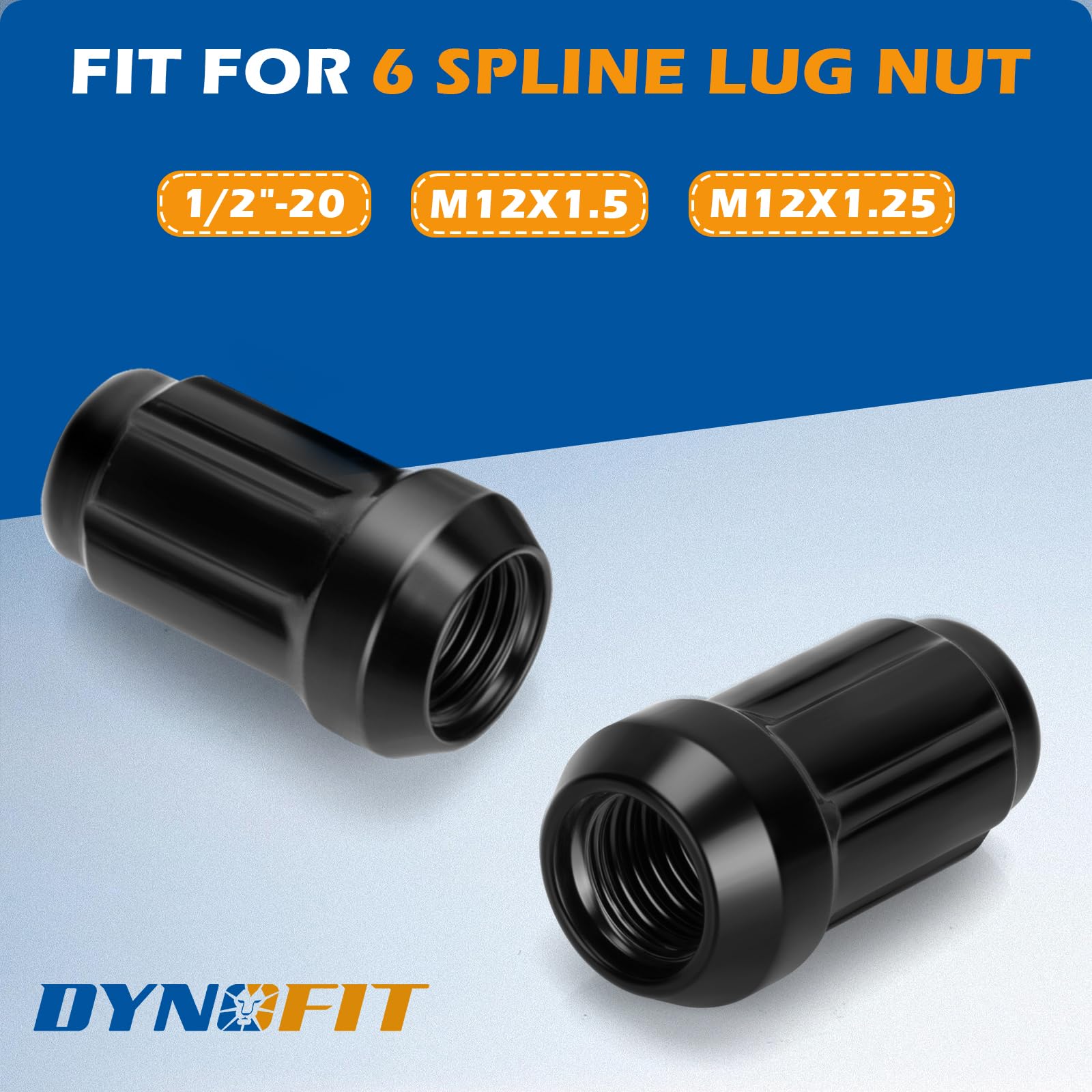 dynofit packaging and label illustrating included single-piece key benefit