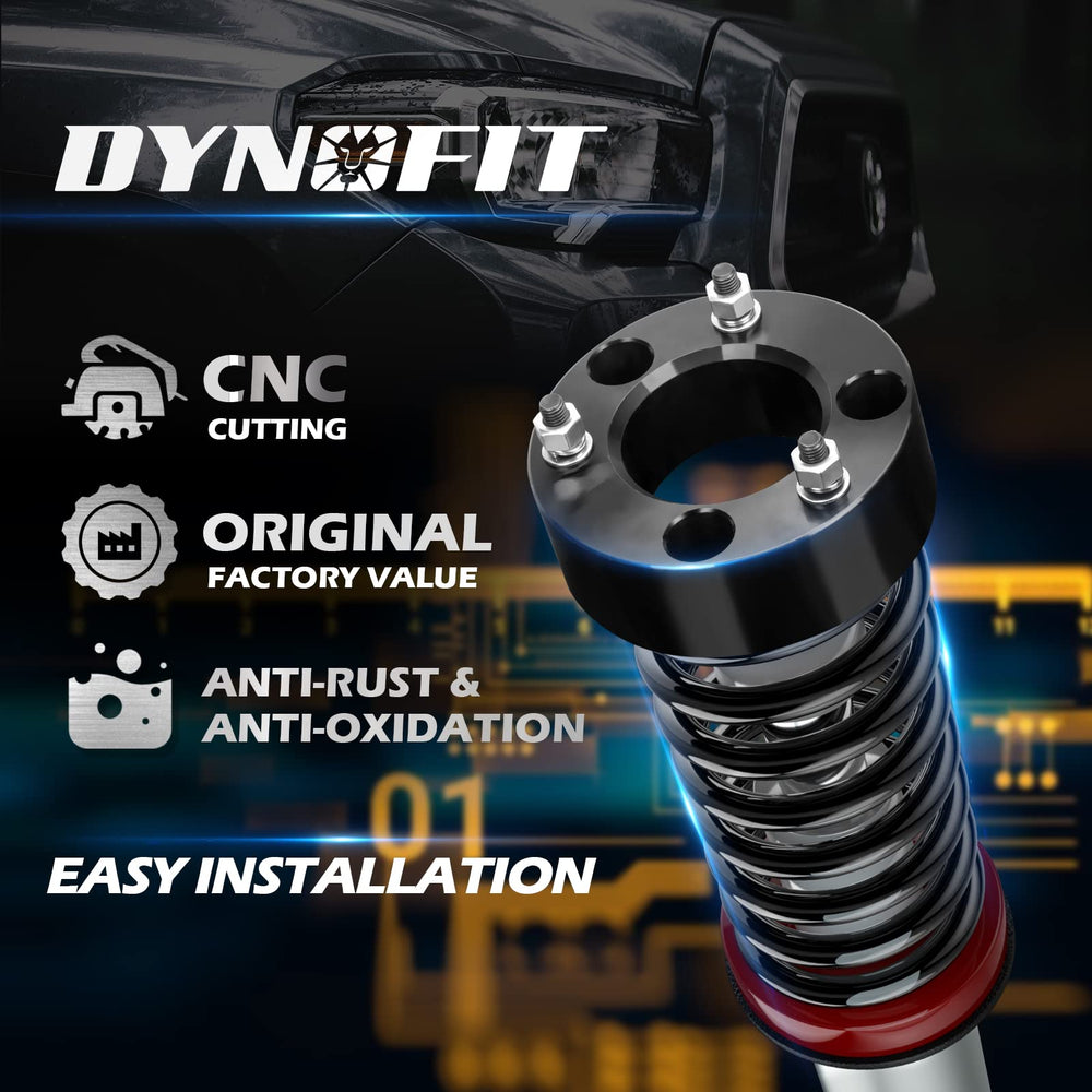 dynofit spacer black anodized finish resisting corrosion and looking sleek