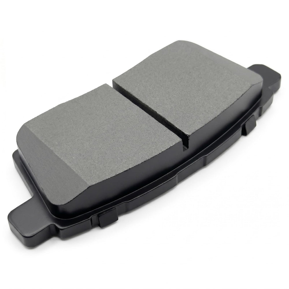 DYZJKWJW backing plate close-up illustrating pad shape and mounting points for correct installation